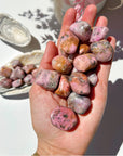 Cobalto Calcite Tumbled Stones