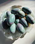 Ruby in Fuchsite Lingams