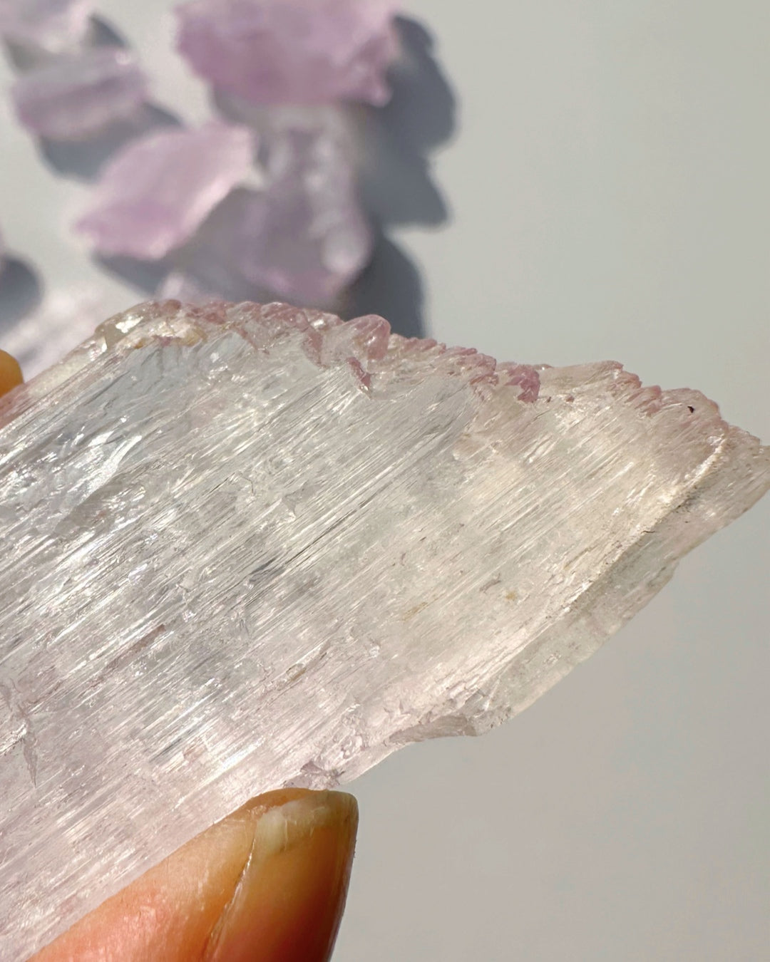 Raw Kunzite - Baltic Mermaid