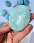 Amazonite Palm Stones