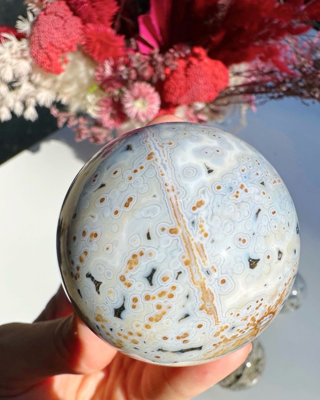 Ocean Jasper Sphere