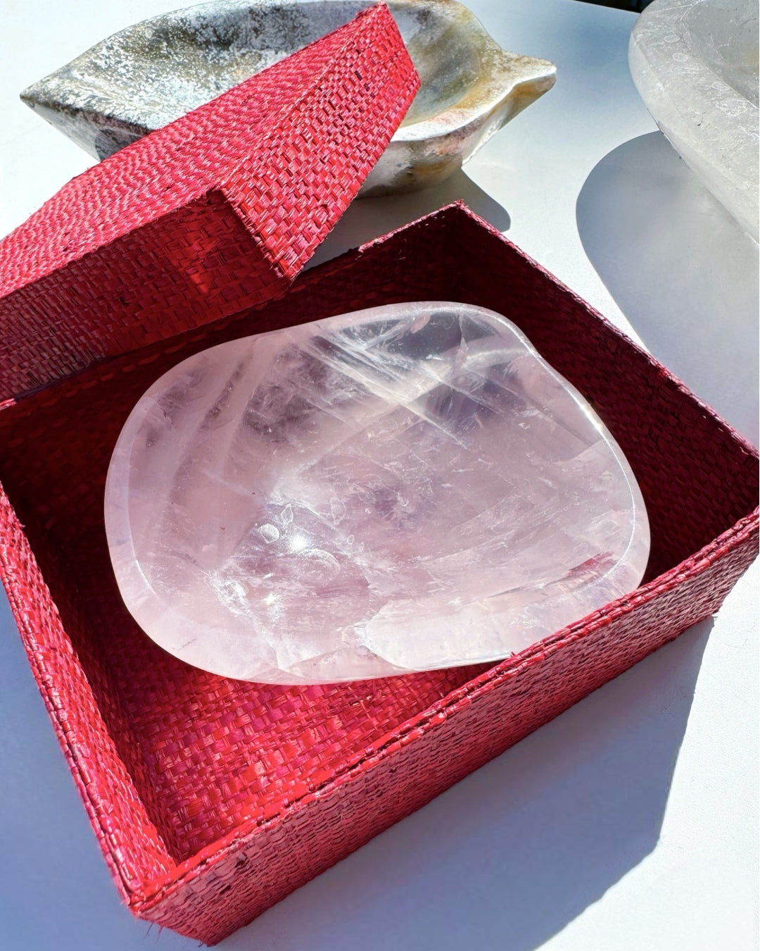 Rose Quartz Dish - Baltic Mermaid