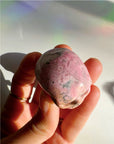 Rhodonite Skull