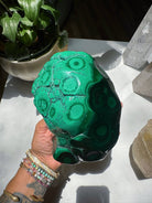 Large Polished Malachite Baltic Mermaid