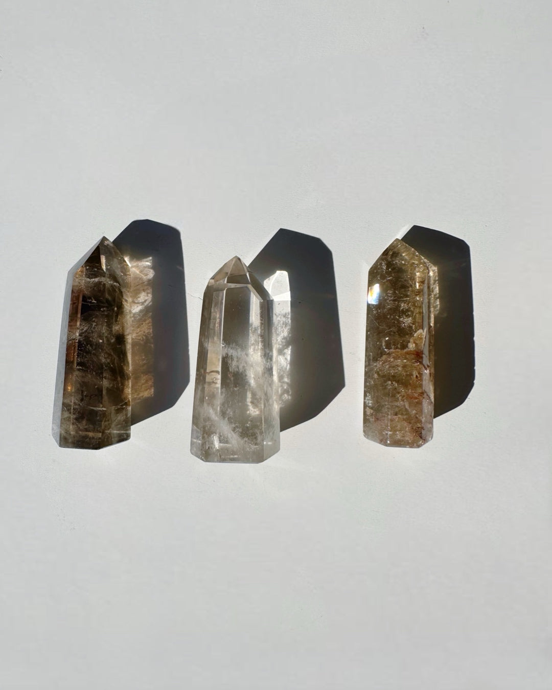 Smoky Quartz Towers - Small - Baltic Mermaid