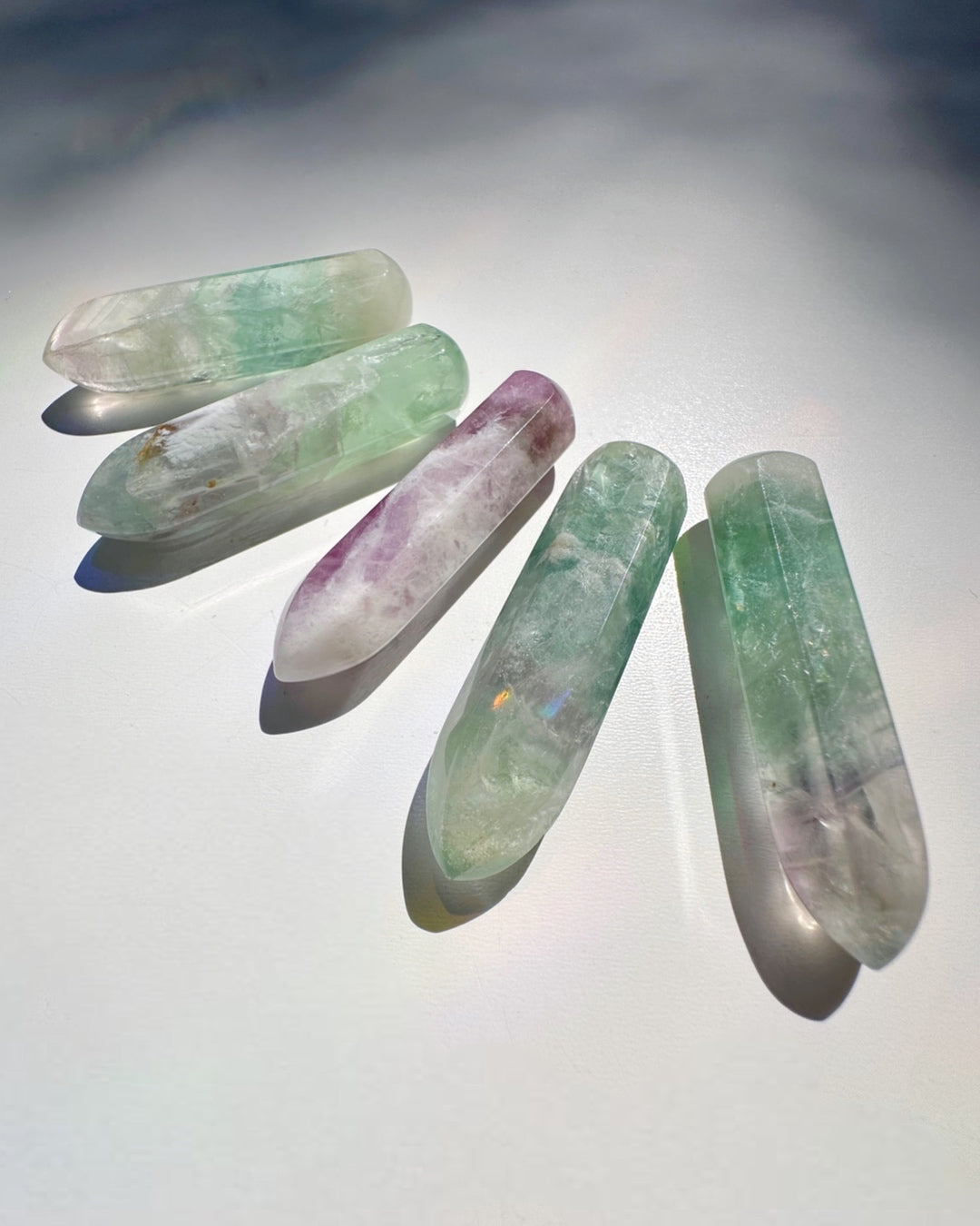 Fluorite Massage Wands - Baltic Mermaid