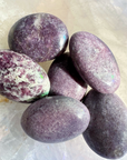 Lepidolite Palm Stones