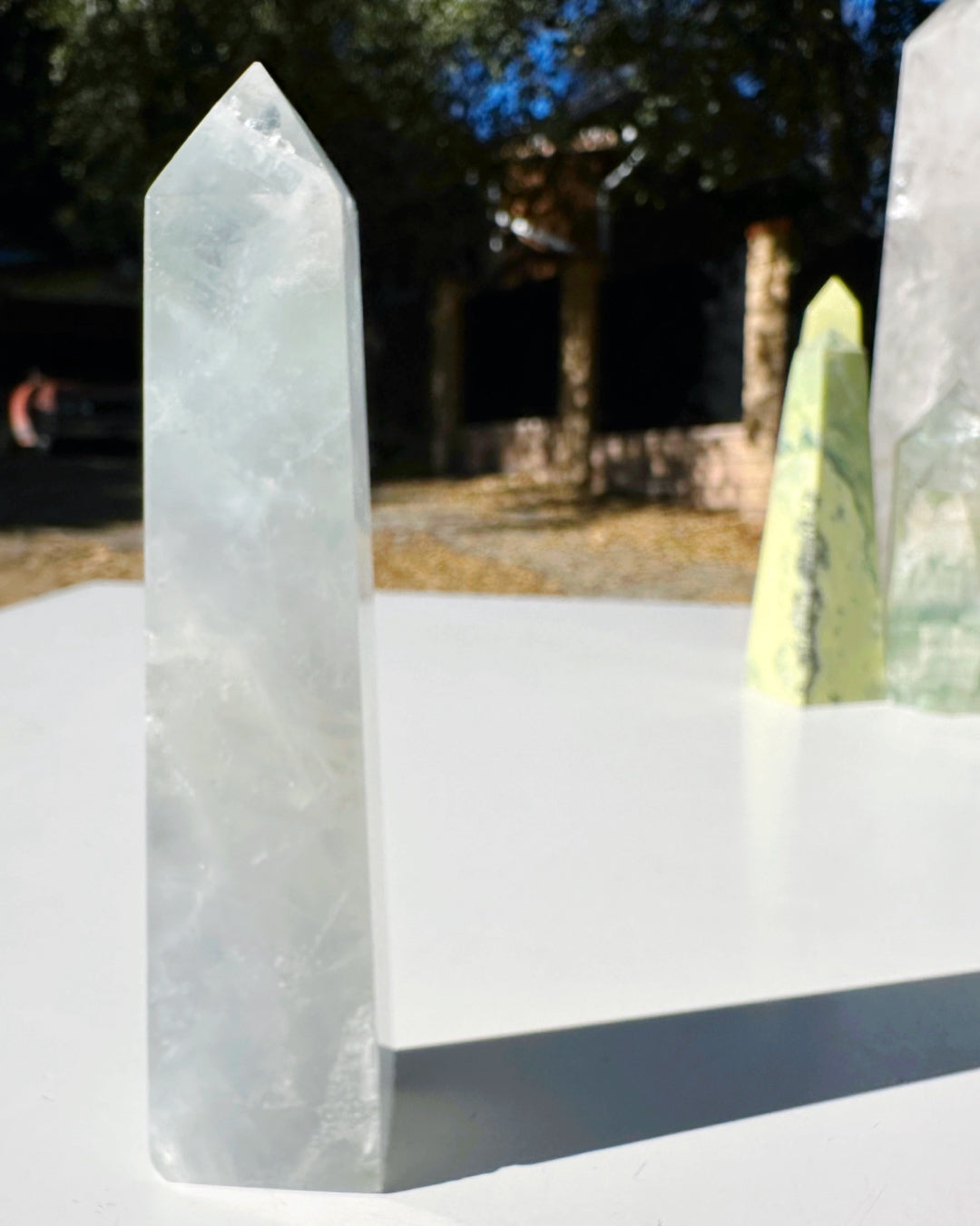 Fluorite Obelisk - Baltic Mermaid