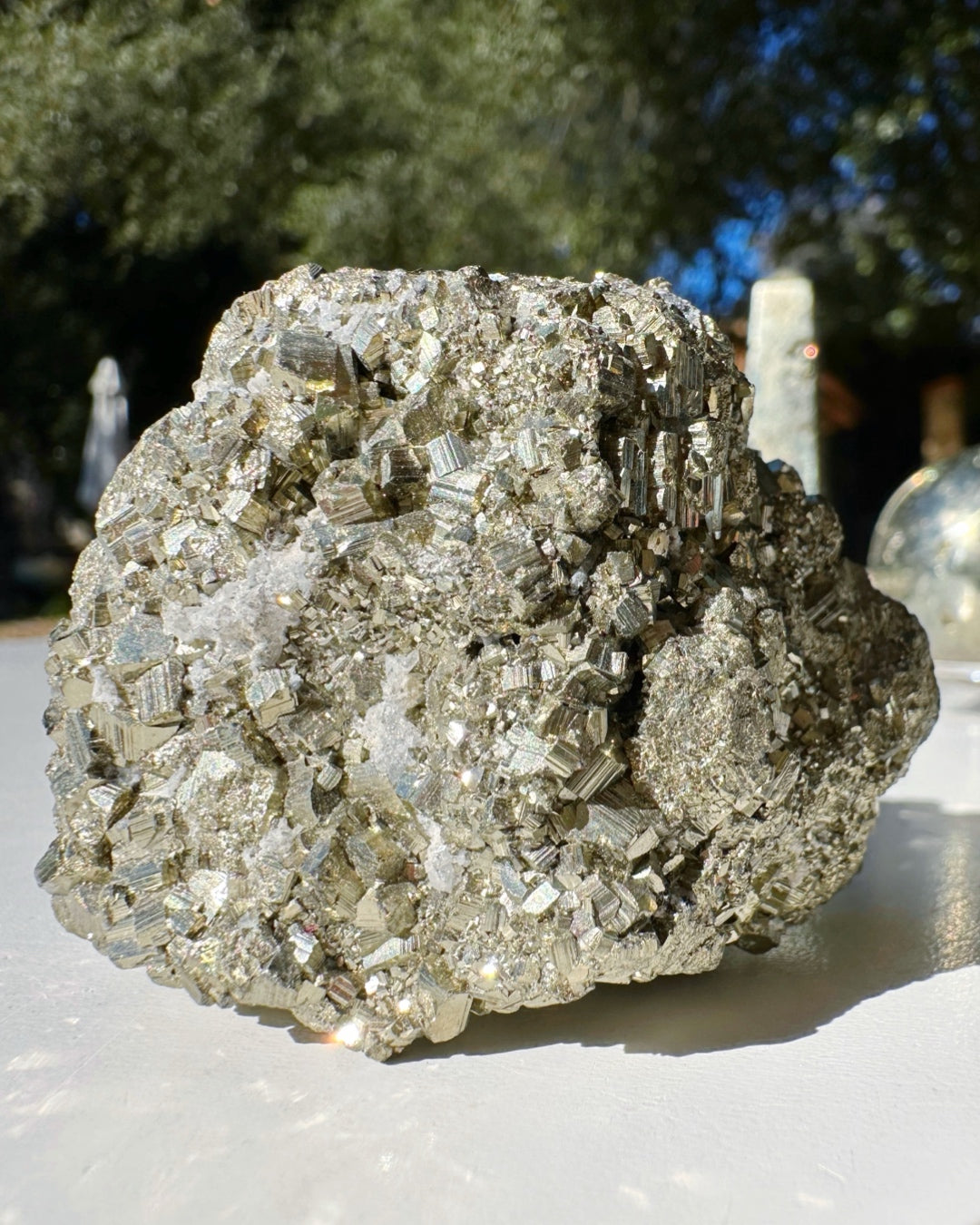 Pyrite Cluster - Baltic Mermaid