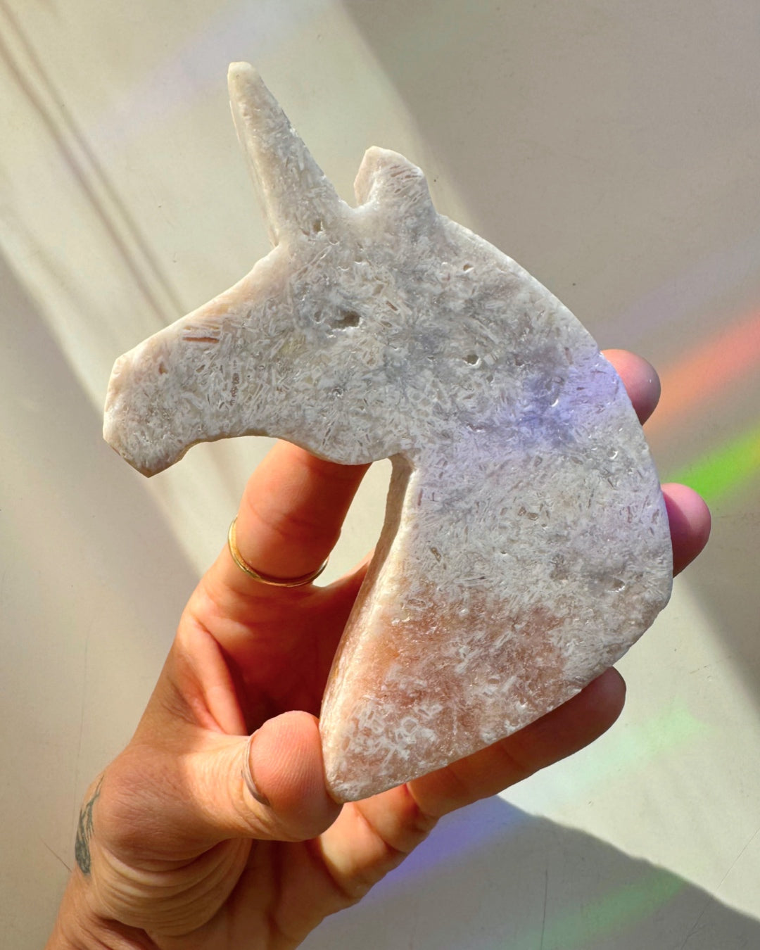 Pink Amethyst Unicorn - Baltic Mermaid