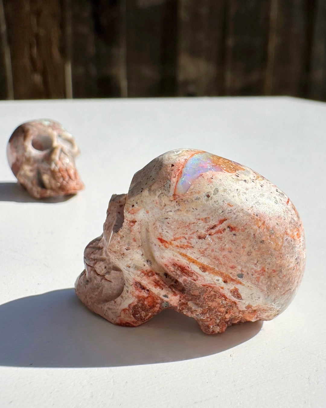 Cantera Opal Skull - Baltic Mermaid