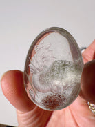 Intaglio Carved Dragon Chlorite Quartz/Garden Quartz Cabochon Baltic Mermaid