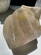 Large Rutilated Quartz Point from Brazil w/ Recordkeepers Baltic Mermaid