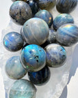 Labradorite Mini Spheres AAA