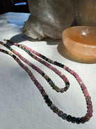 Multi Tourmaline Gemstone Necklace Baltic Mermaid