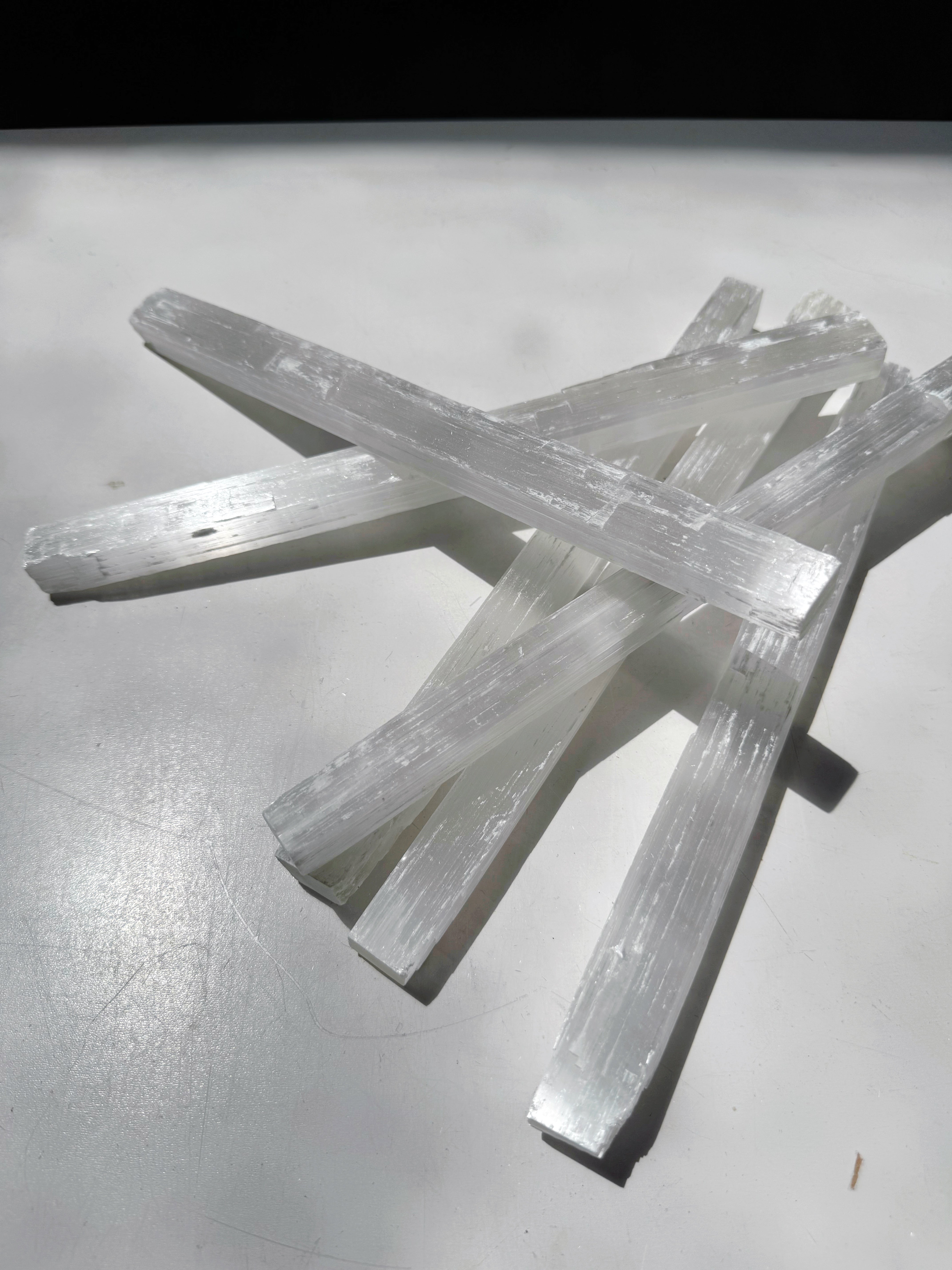 Selenite Wand - Large Baltic Mermaid