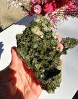 Epidote Quartz Cluster