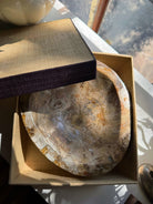 Large Petrified Wood Bowl Baltic Mermaid