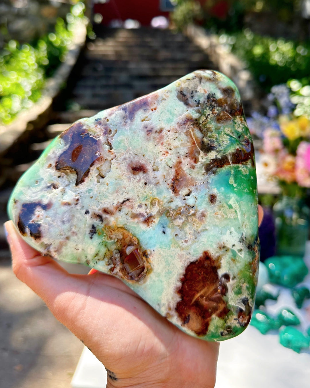 Chrysoprase Freeform - from Australian