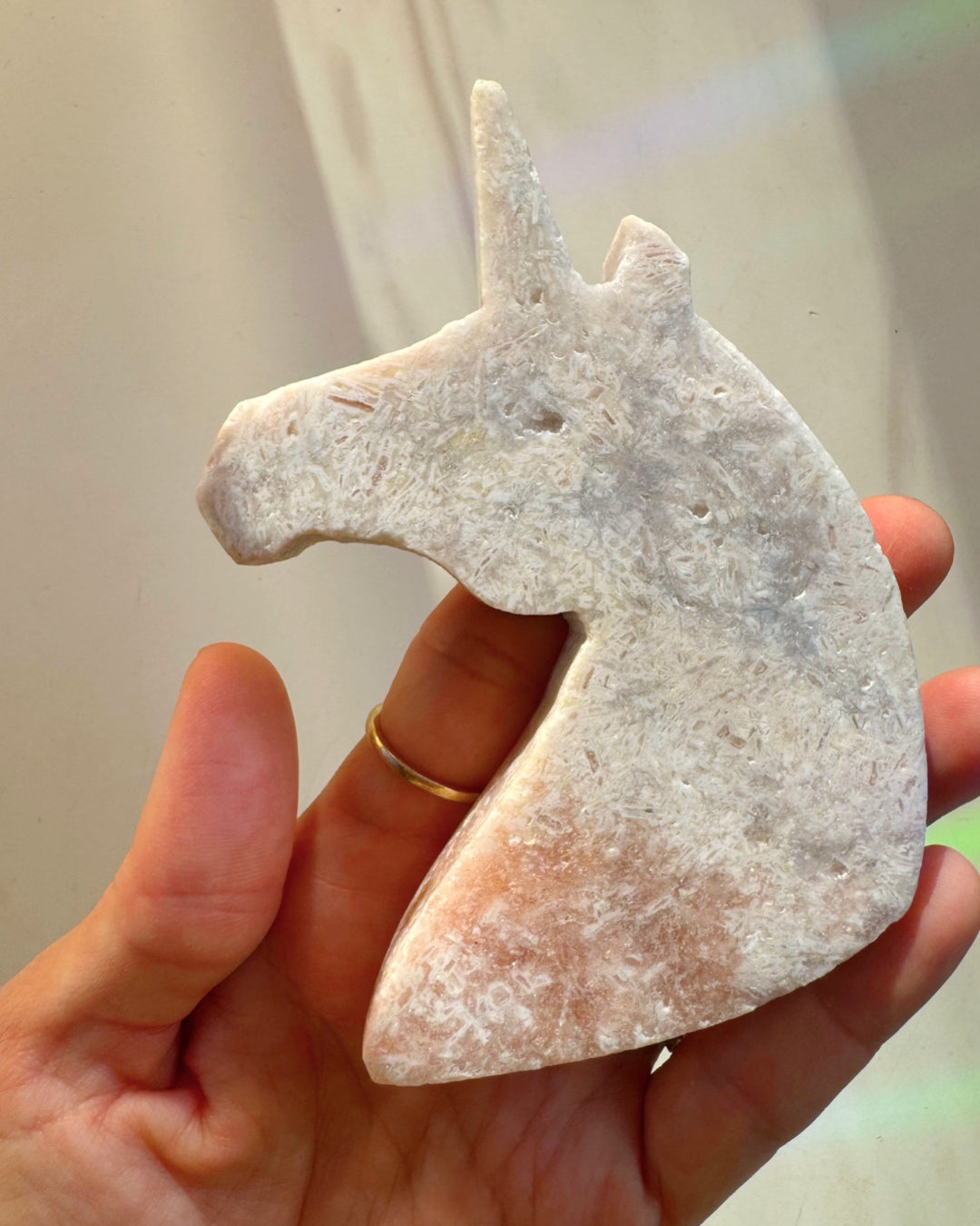 Pink Amethyst Unicorn - Baltic Mermaid