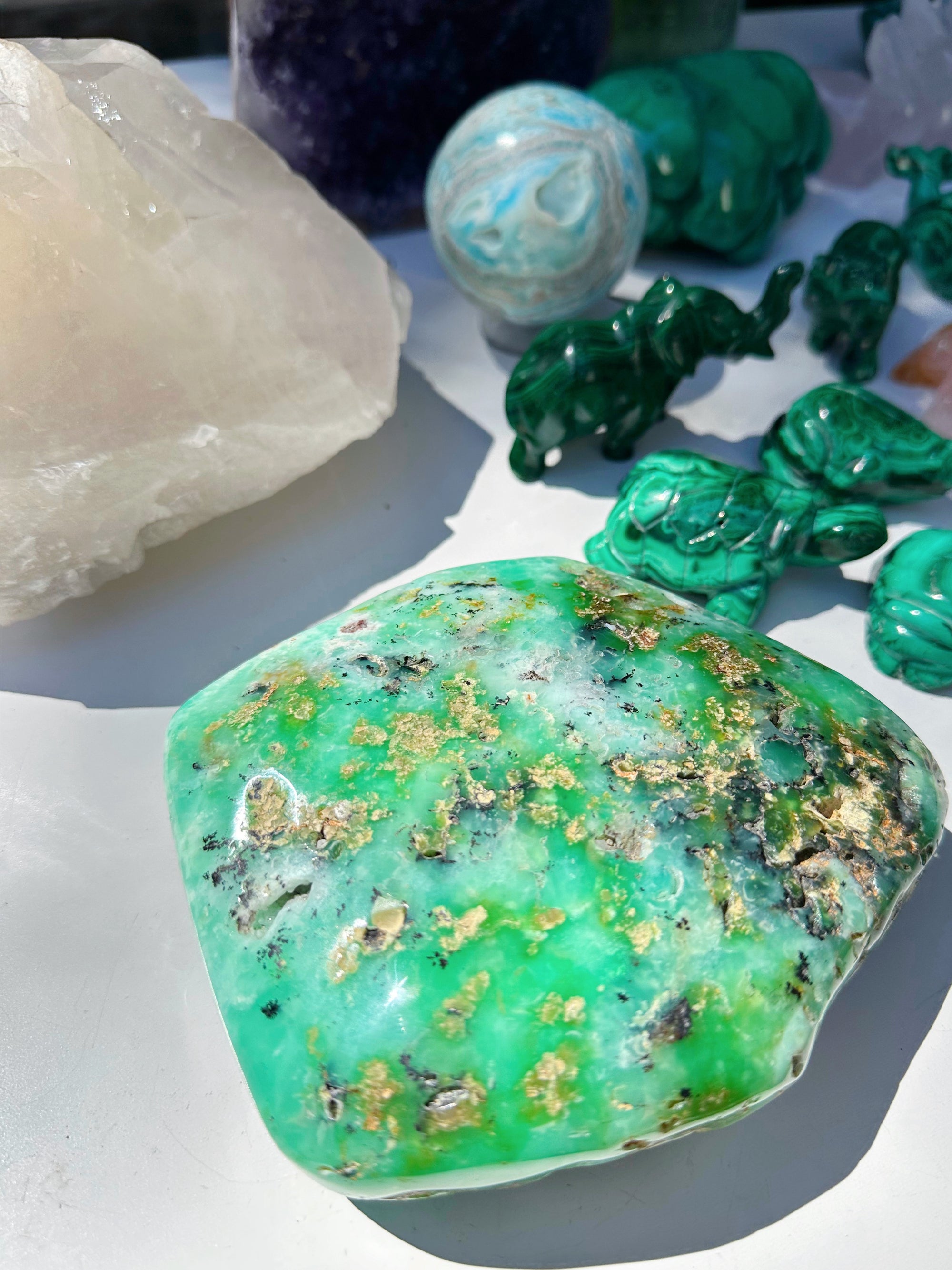 Chrysoprase Freeform - from Australian