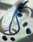 “Diana” - Blue Kyanite Gemstone Candy Necklace