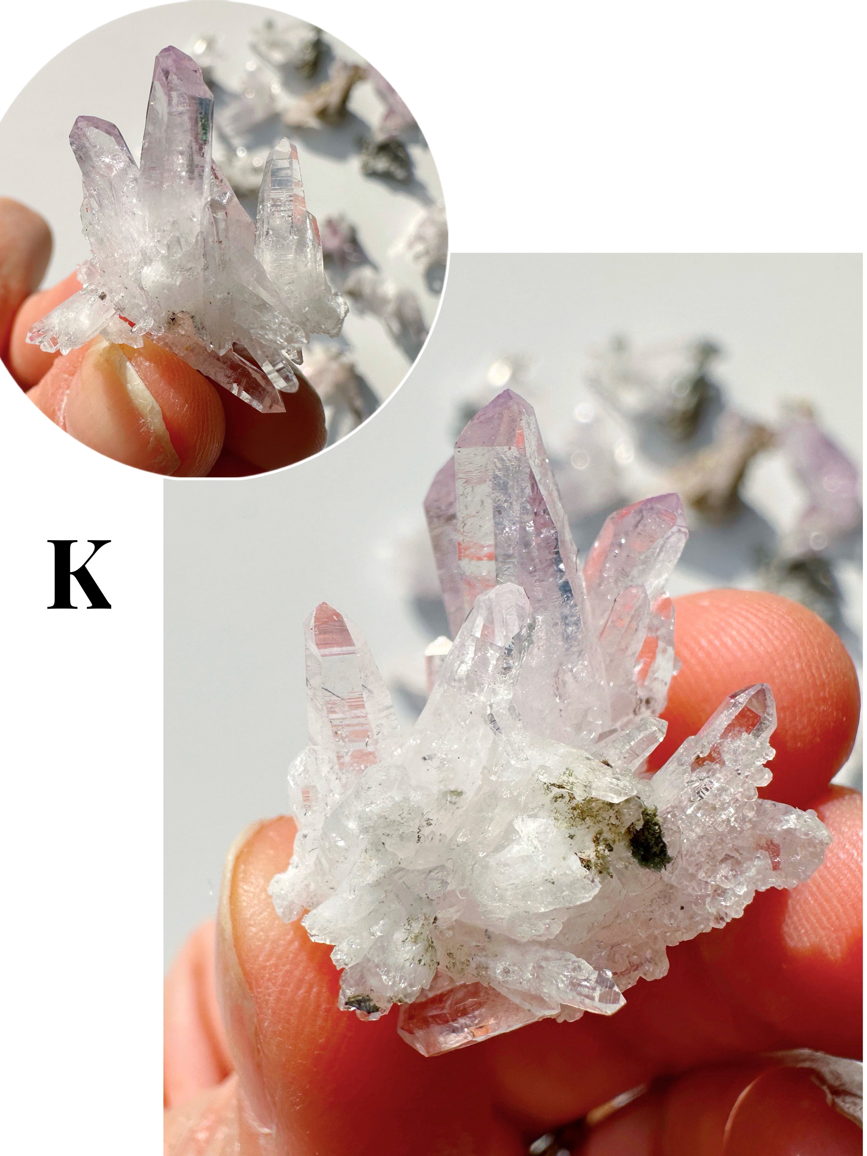 Mini Veracruz Amethyst Clusters - Baltic Mermaid