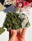 Epidote Quartz Cluster