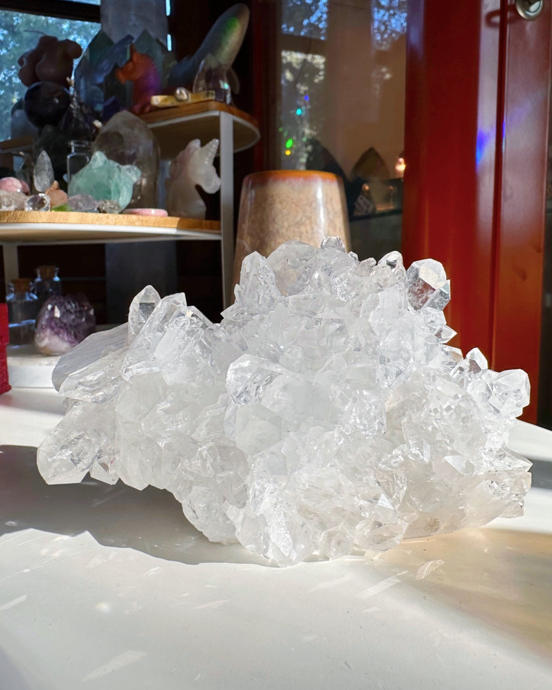 Clear Quartz Cluster - Baltic Mermaid