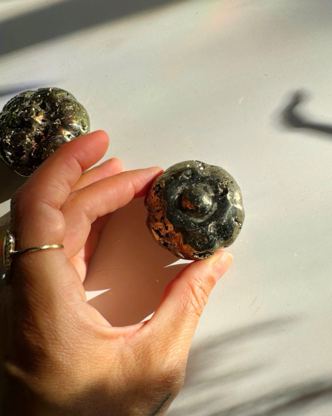 Pyrite Pumpkin - Baltic Mermaid