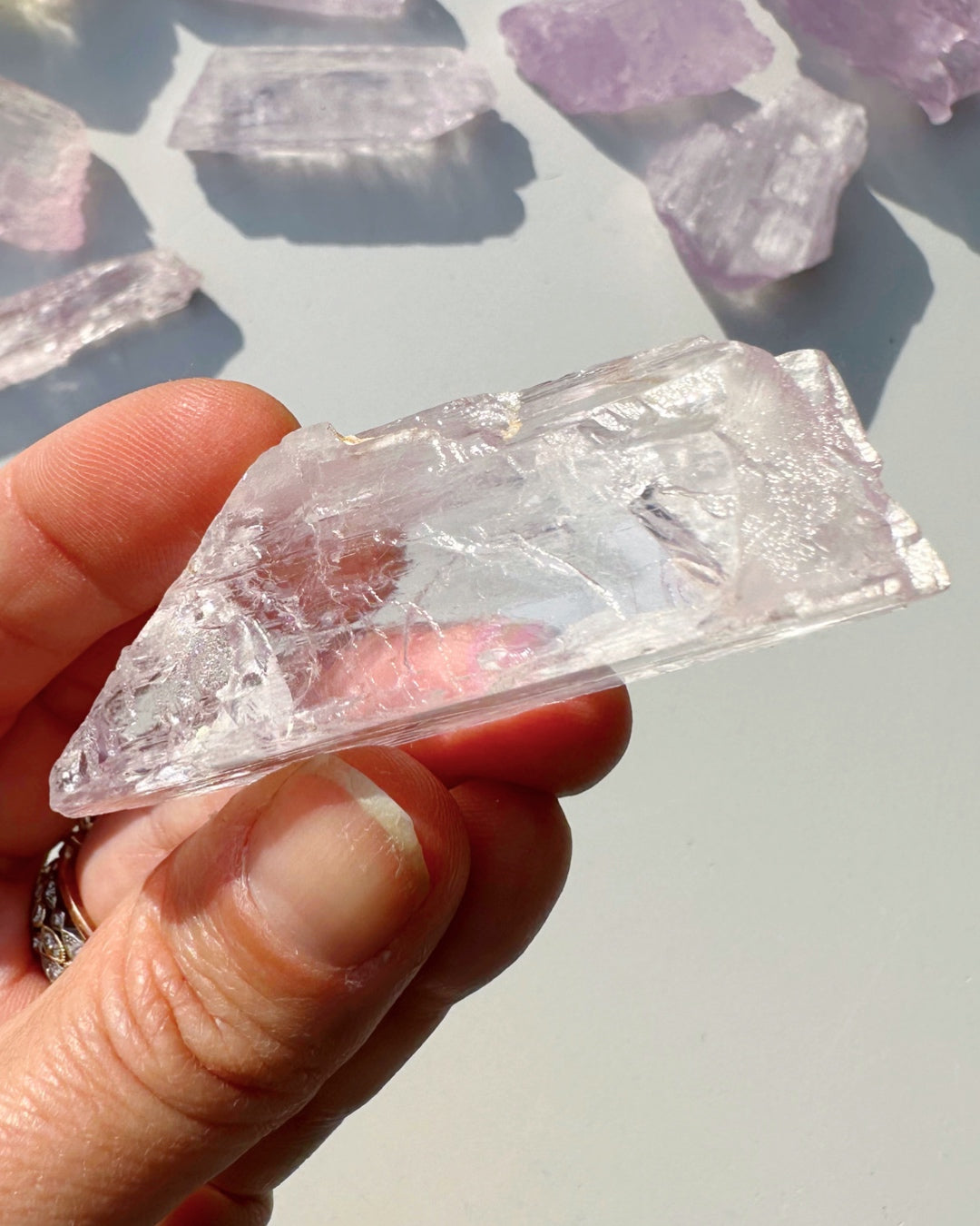 Raw Kunzite - Baltic Mermaid