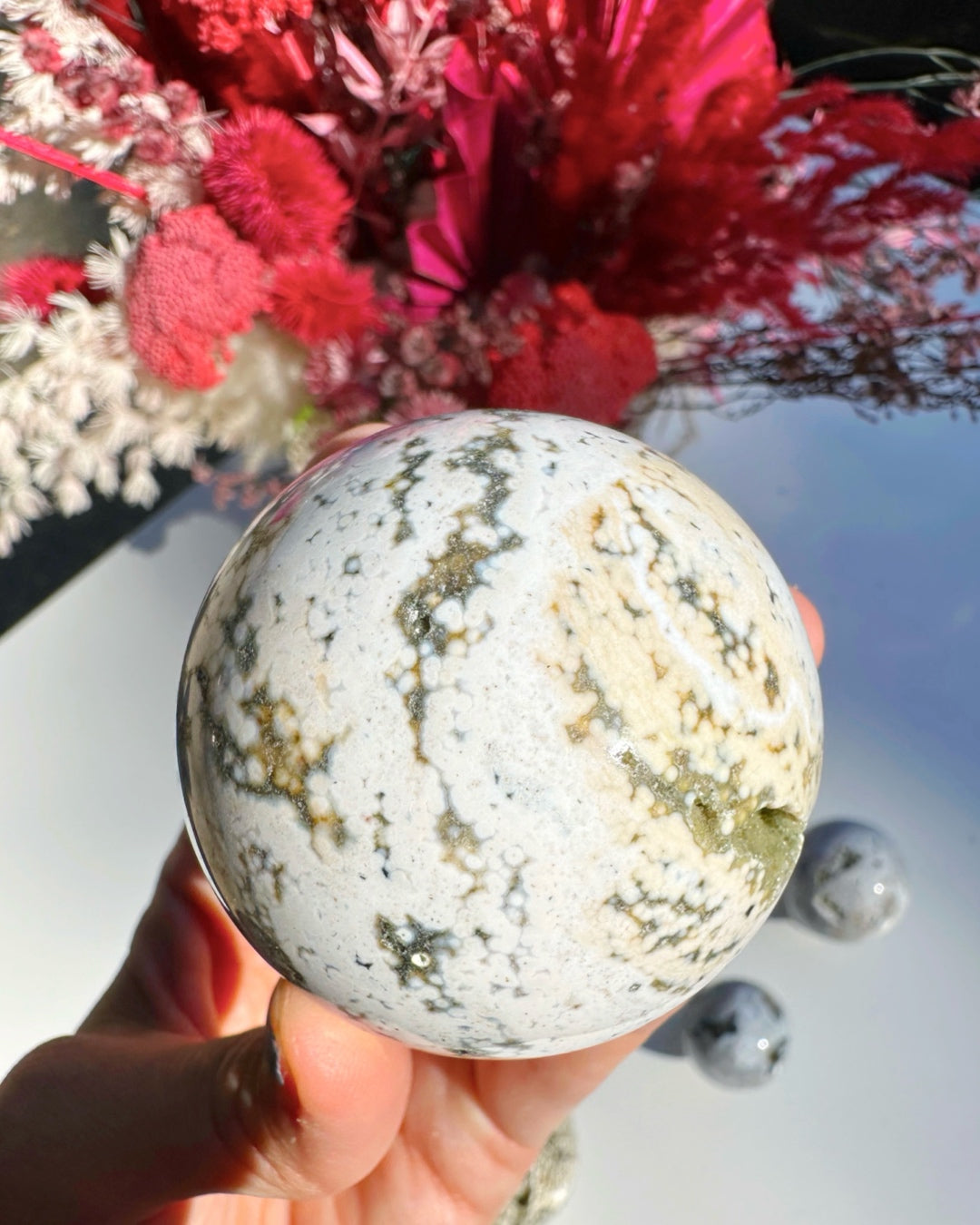 Ocean Jasper Sphere