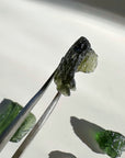 Chlum Moldavite w/ Rainbow 