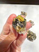 Rare Mali Green Grossular Andradite Garnet w/ Clinochlore AAA Quality Baltic Mermaid