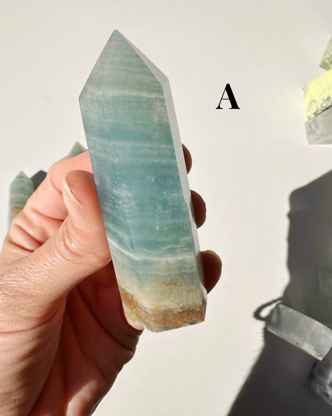 Blue Calcite Towers - Small - Baltic Mermaid