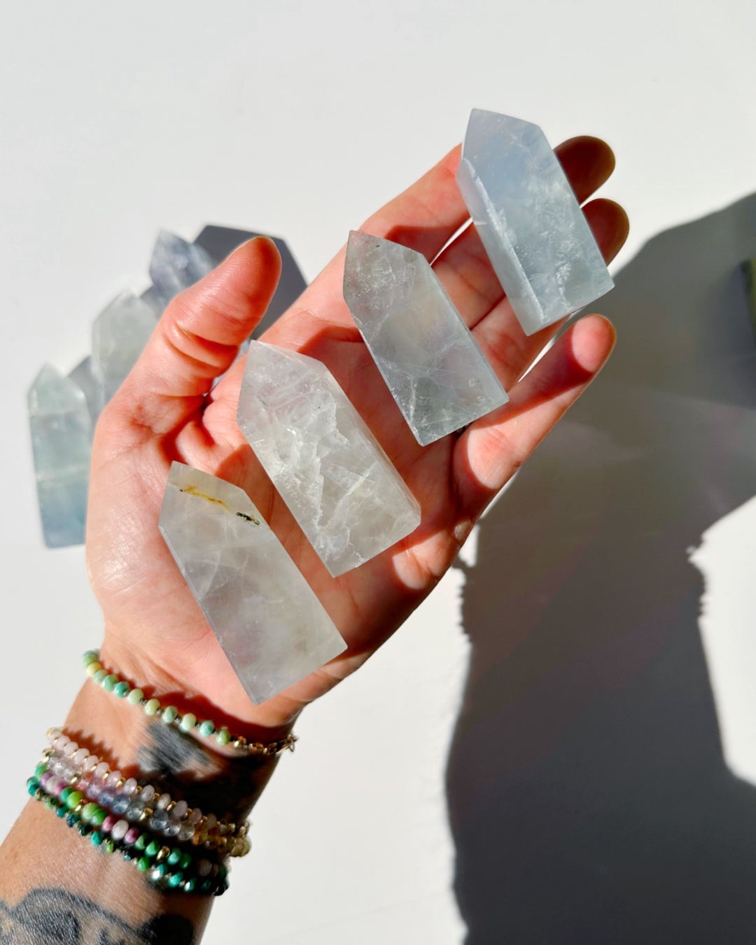 Fluorite Obelisks - Small - Baltic Mermaid