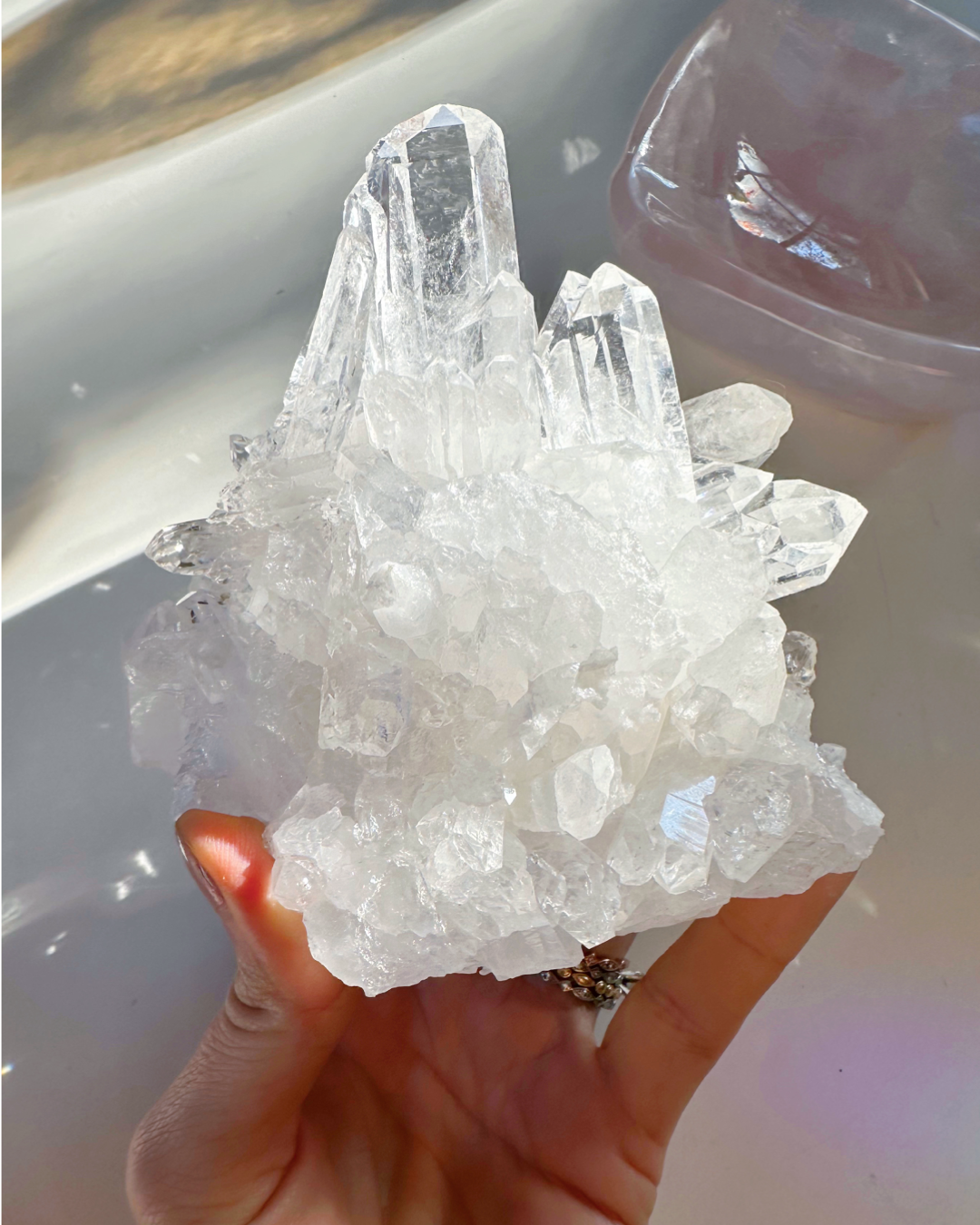 Clear Quartz Cluster