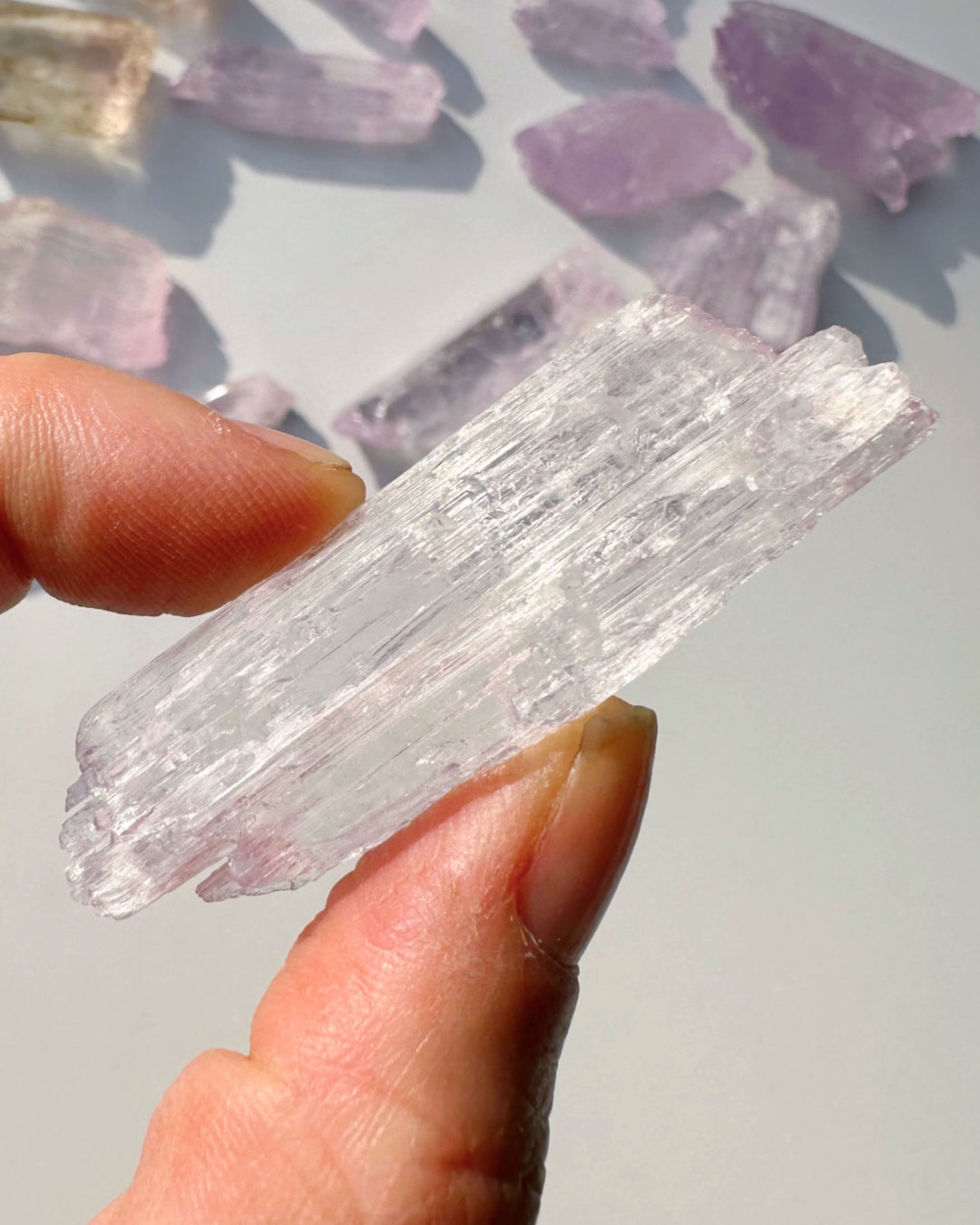 Raw Kunzite