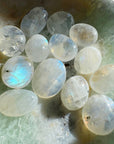 Rainbow Moonstone Polished Stones - AAA