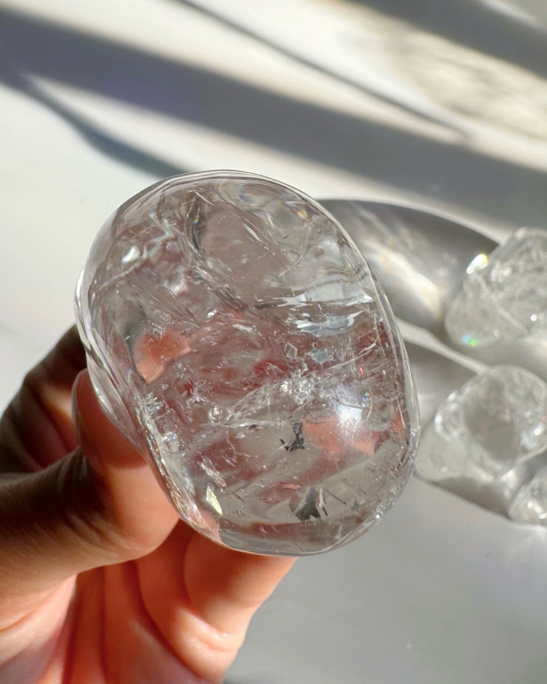 Clear Quartz Skull