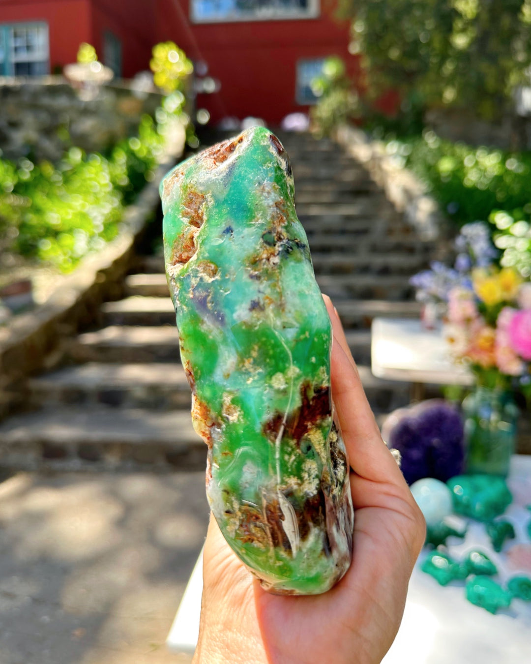 Chrysoprase Freeform - from Australian - Baltic Mermaid