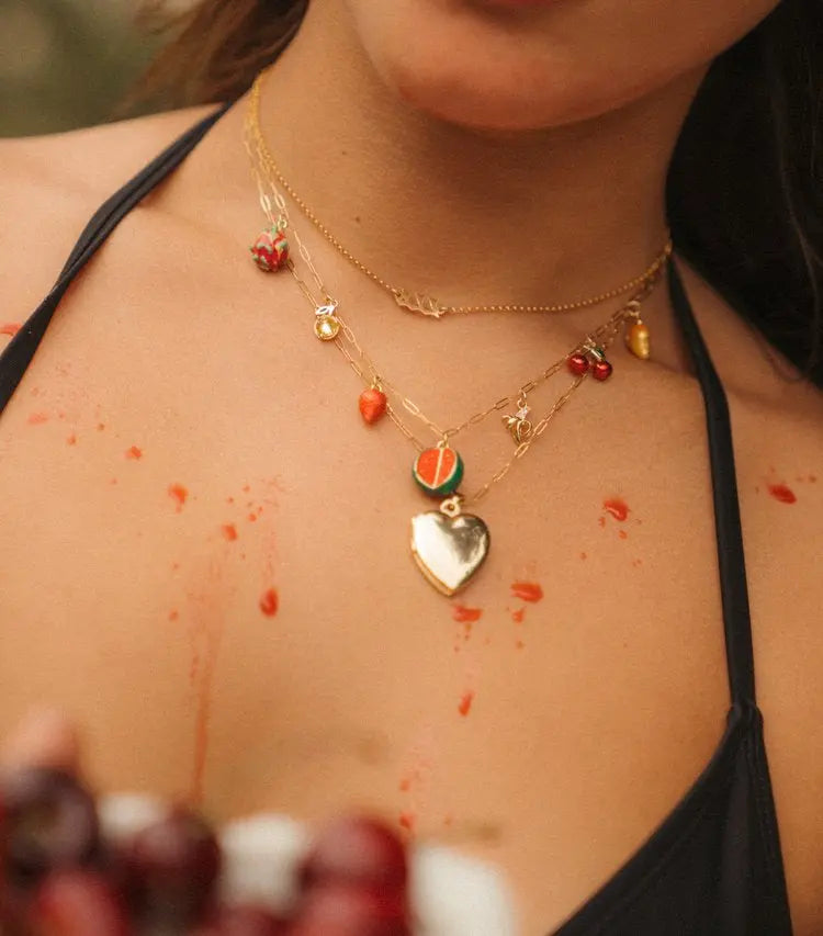 “Fruity” Charm Necklace Baltic Mermaid
