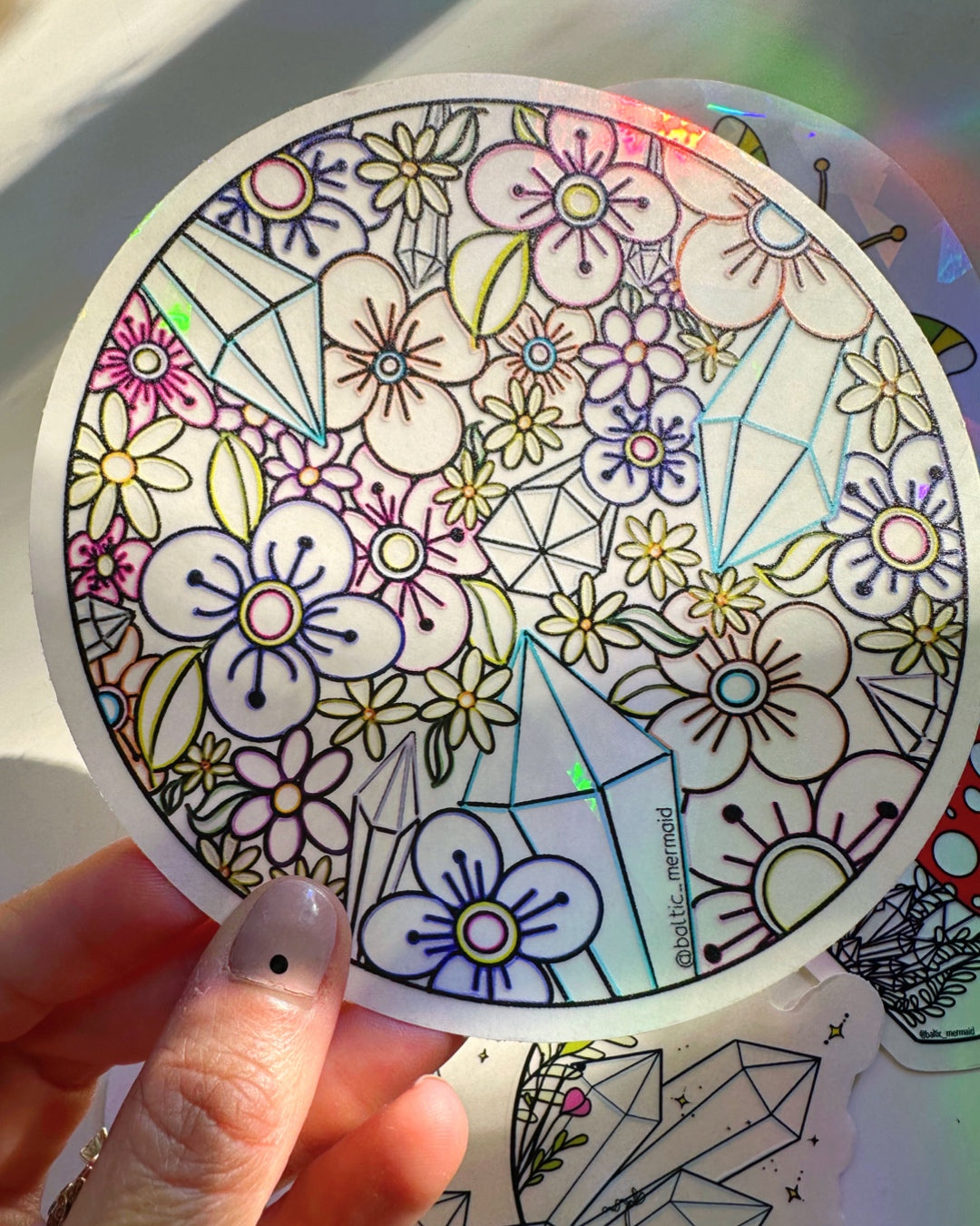 Rainbow Window Decal Bundle - Baltic Mermaid