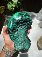 Large Polished Malachite Baltic Mermaid