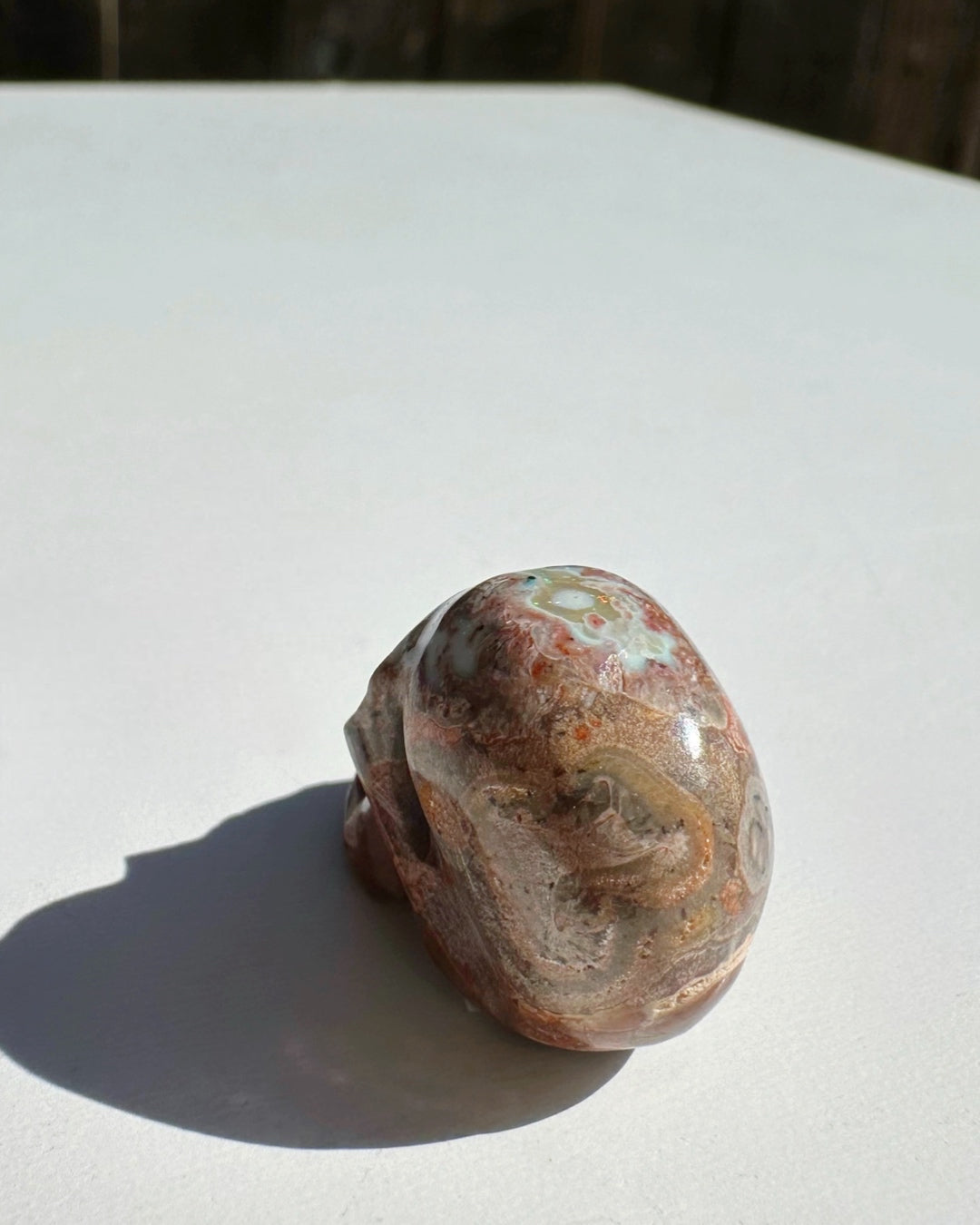 Cantera Opal Skull - Baltic Mermaid