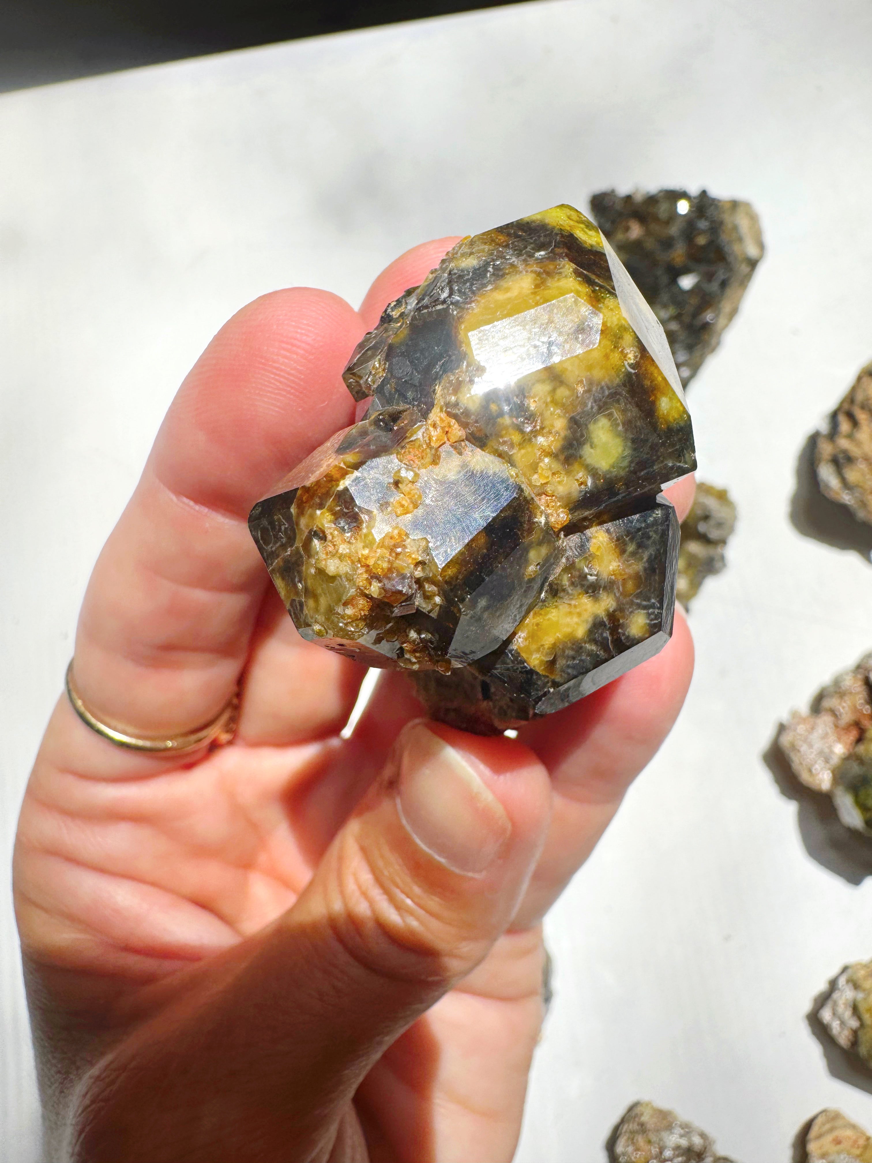 Rare Mali Green Grossular Andradite Garnet AAA Quality Baltic Mermaid