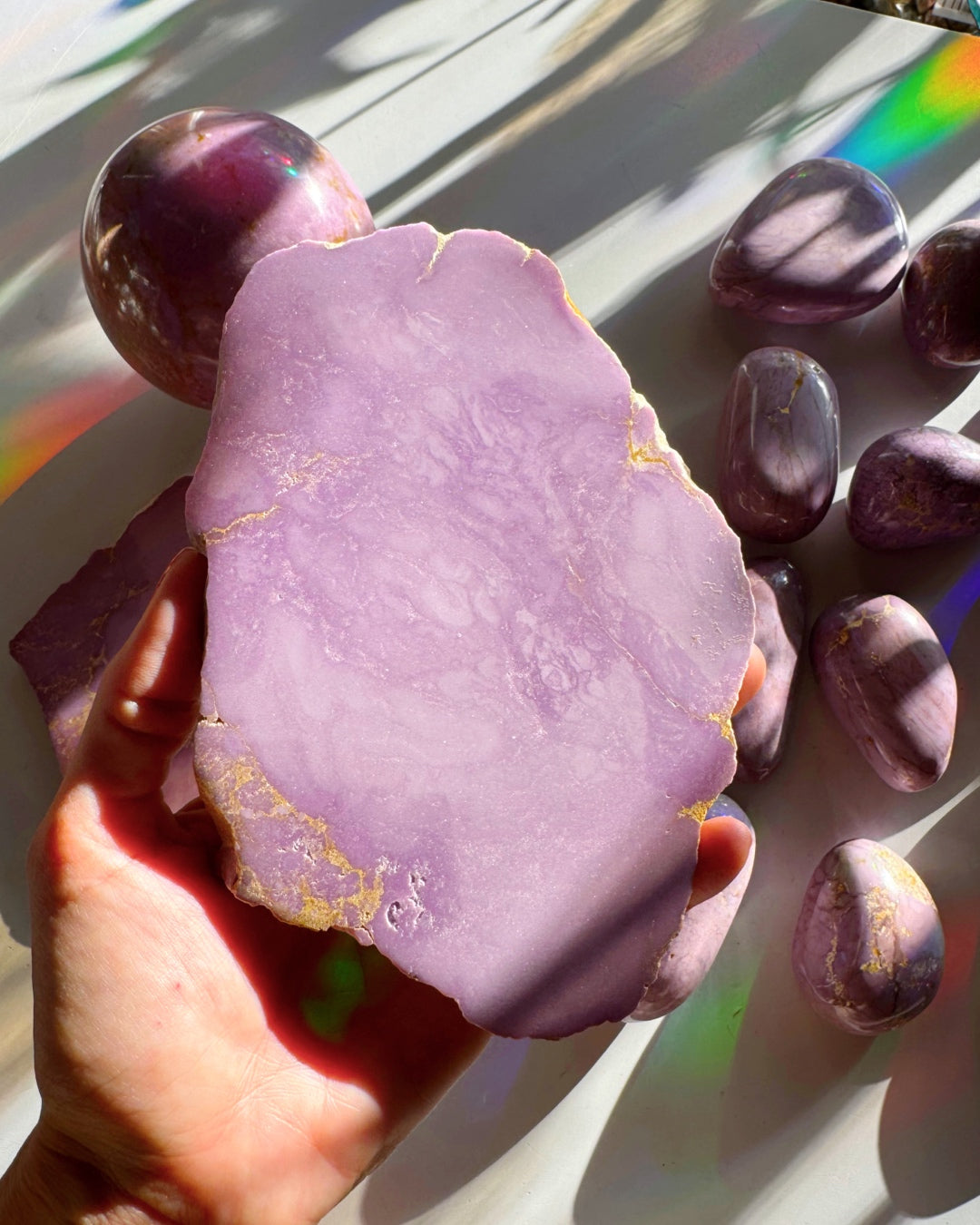 Phosphosiderite Slab - AAA - Baltic Mermaid