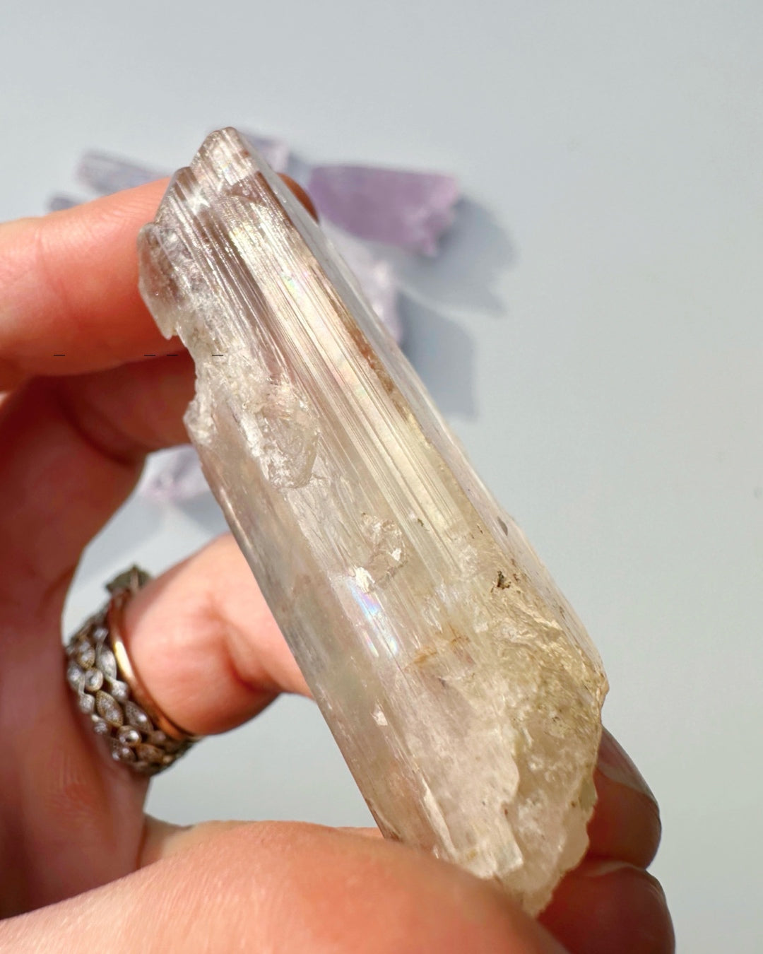 Raw Kunzite - Baltic Mermaid