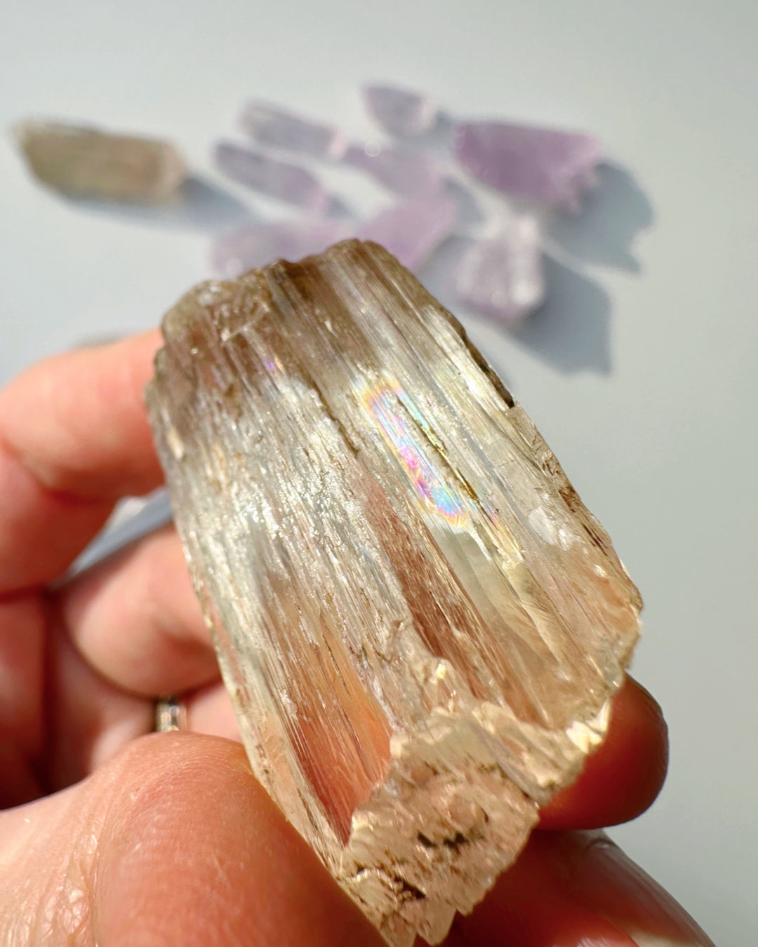 Raw Kunzite - Baltic Mermaid