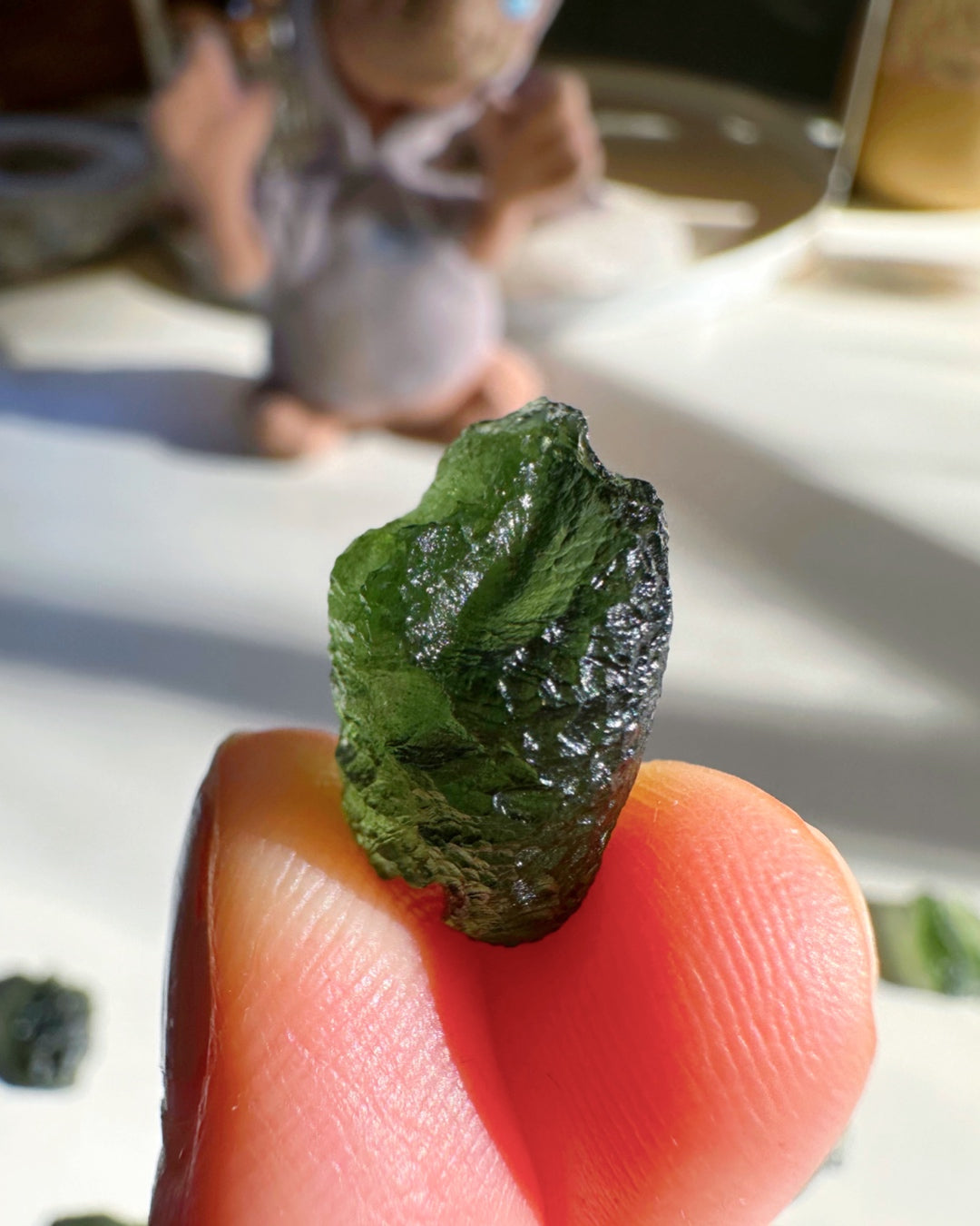 Chlum Moldavite  #4 - AA - Baltic Mermaid